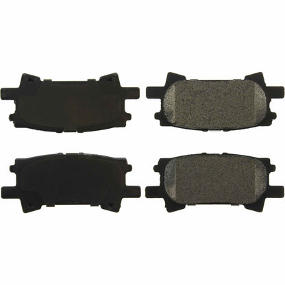 Centric Parts Disc Brake Pad Set Long wearing Semi-Metallic friction formula with Posi Quiet technology 106.09960