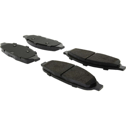 Centric Parts Disc Brake Pad Set Long Wearing Semi-Metallic with Noise Elimination for Heavy Duty Applications 106.09970