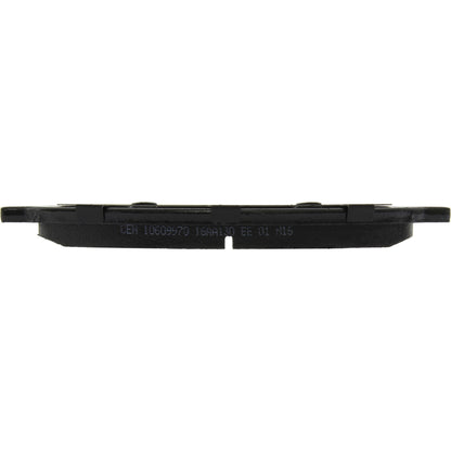 Centric Parts Disc Brake Pad Set Long Wearing Semi-Metallic with Noise Elimination for Heavy Duty Applications 106.09970
