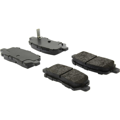 Centric Parts Disc Brake Pad Set Long Wearing Semi-Metallic with 100% Shimmed for Noise Elimination and Scorched Bed-In