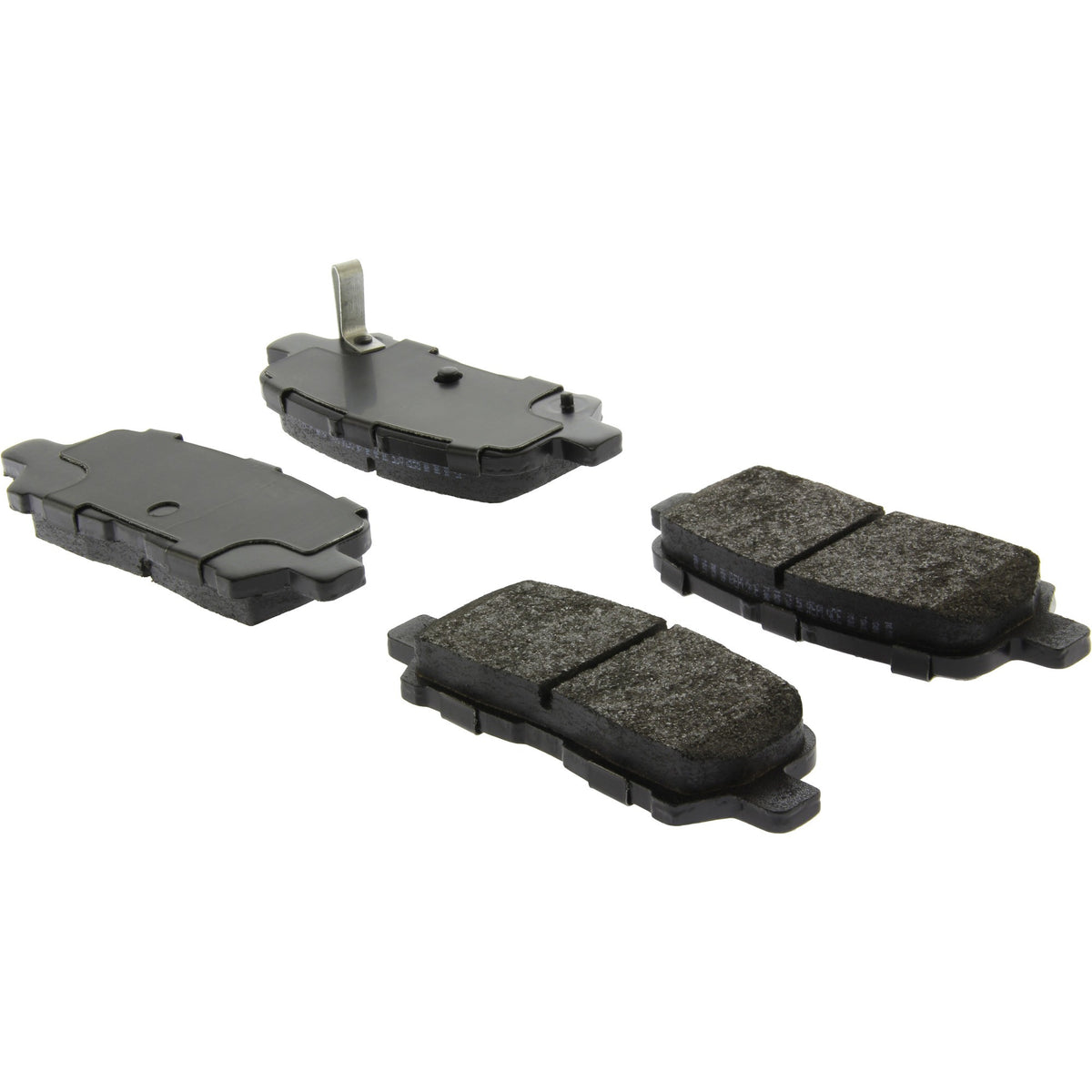 Centric Parts Disc Brake Pad Set Long Wearing Semi-Metallic with 100% Shimmed for Noise Elimination and Scorched Bed-In