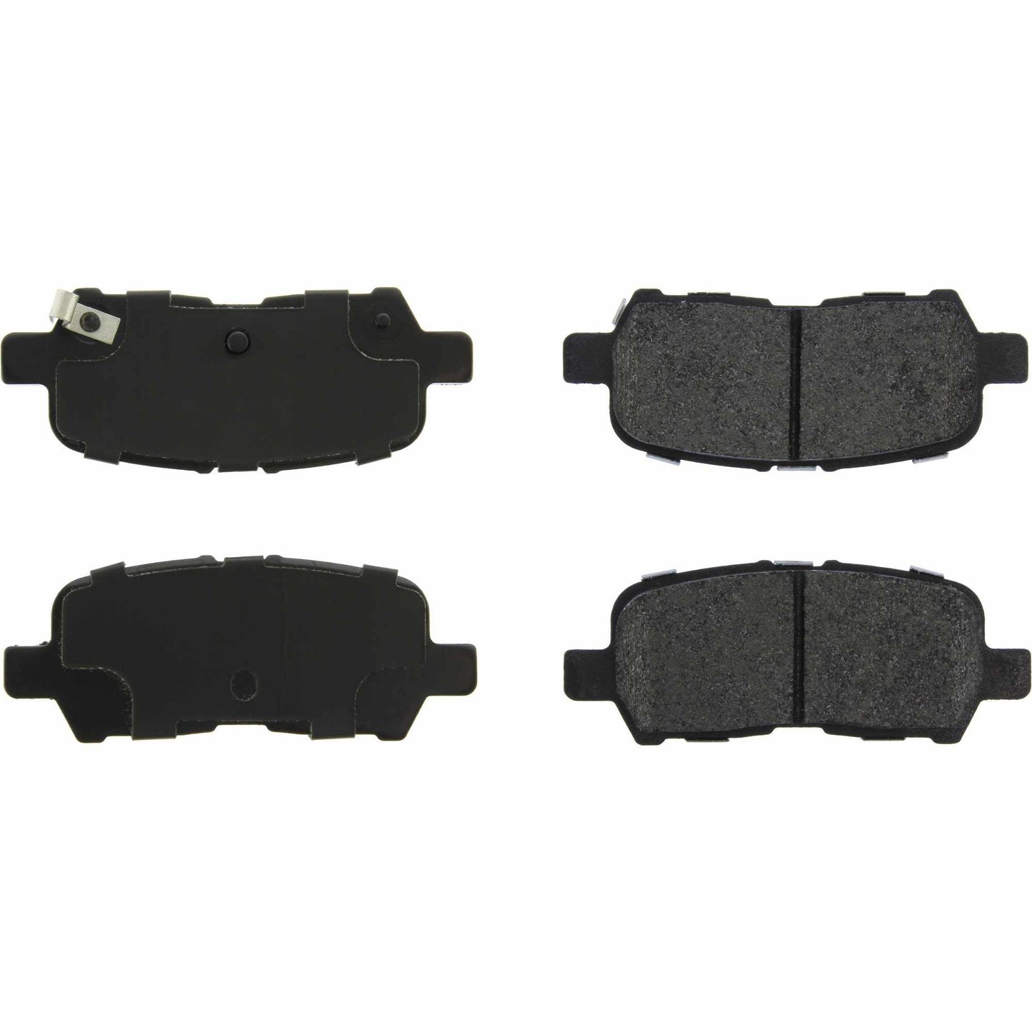 Centric Parts Disc Brake Pad Set Long Wearing Semi-Metallic with 100% Shimmed for Noise Elimination and Scorched Bed-In