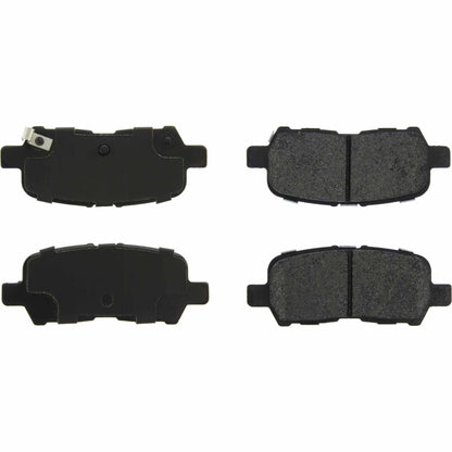 Centric Parts Disc Brake Pad Set Long Wearing Semi-Metallic with 100% Shimmed for Noise Elimination and Scorched Bed-In