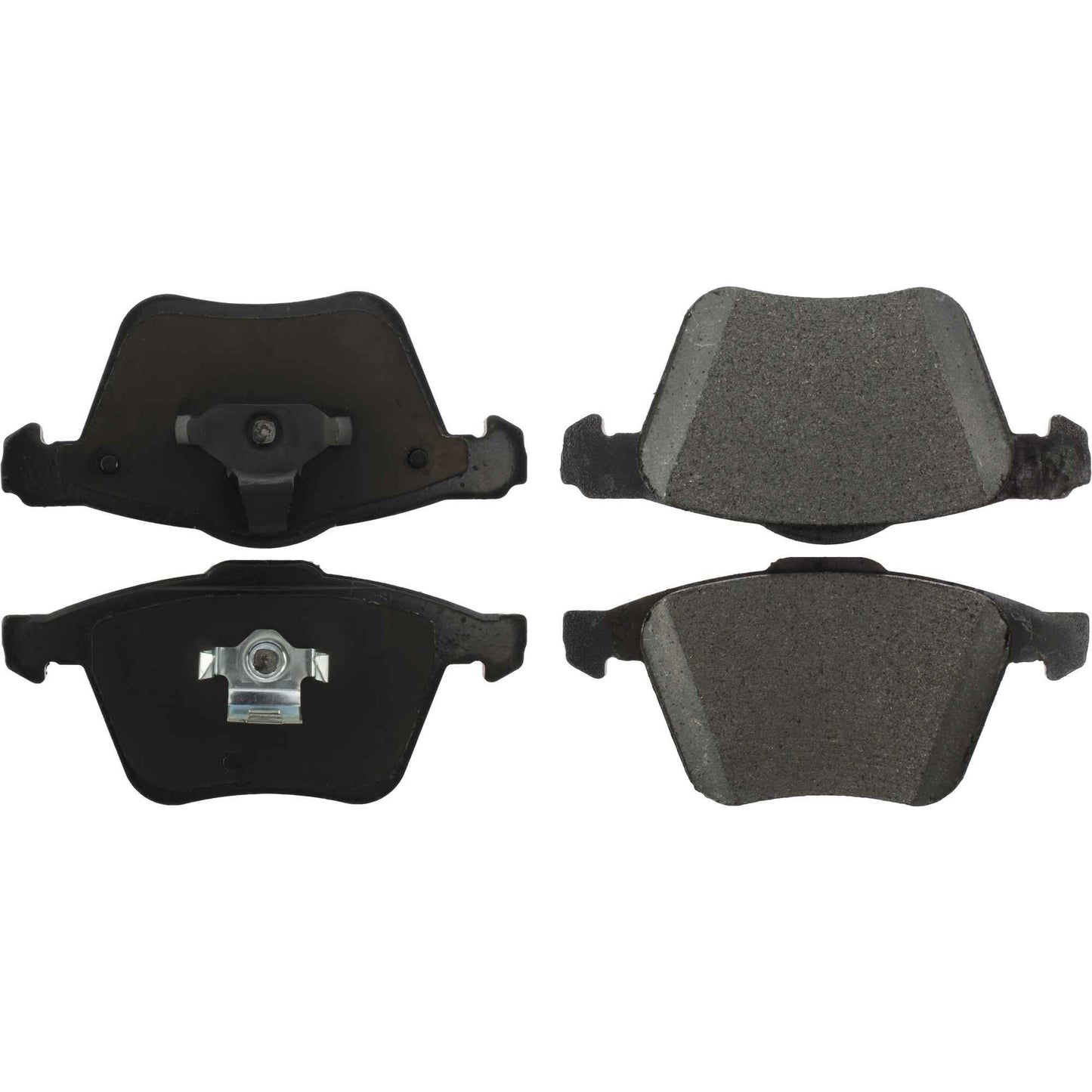 Centric Parts Disc Brake Pad Set Long Wearing Semi-Metallic with 100% Shimmed and Scorched for Noise & Vibration Reduction