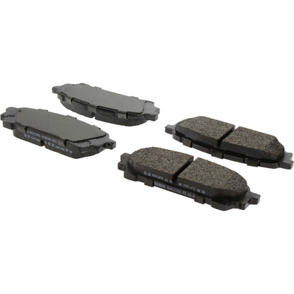 Centric Parts Disc Brake Pad Set Posi Quiet Long Wearing Semi-Metallic 106.10040