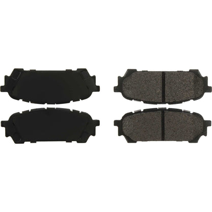 Centric Parts Disc Brake Pad Set Posi Quiet Long Wearing Semi-Metallic 106.10040