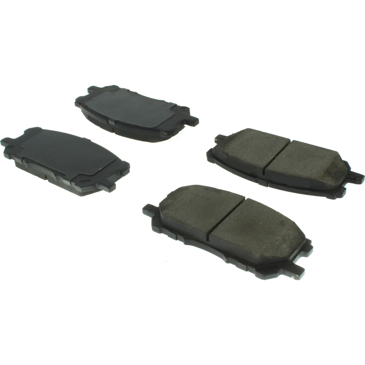 Centric Parts Disc Brake Pad Set Long Wearing Semi-Metallic with 100% Shimmed for Noise Elimination and Scorched Bed-In