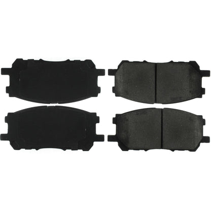Centric Parts Disc Brake Pad Set Long Wearing Semi-Metallic with 100% Shimmed for Noise Elimination and Scorched Bed-In