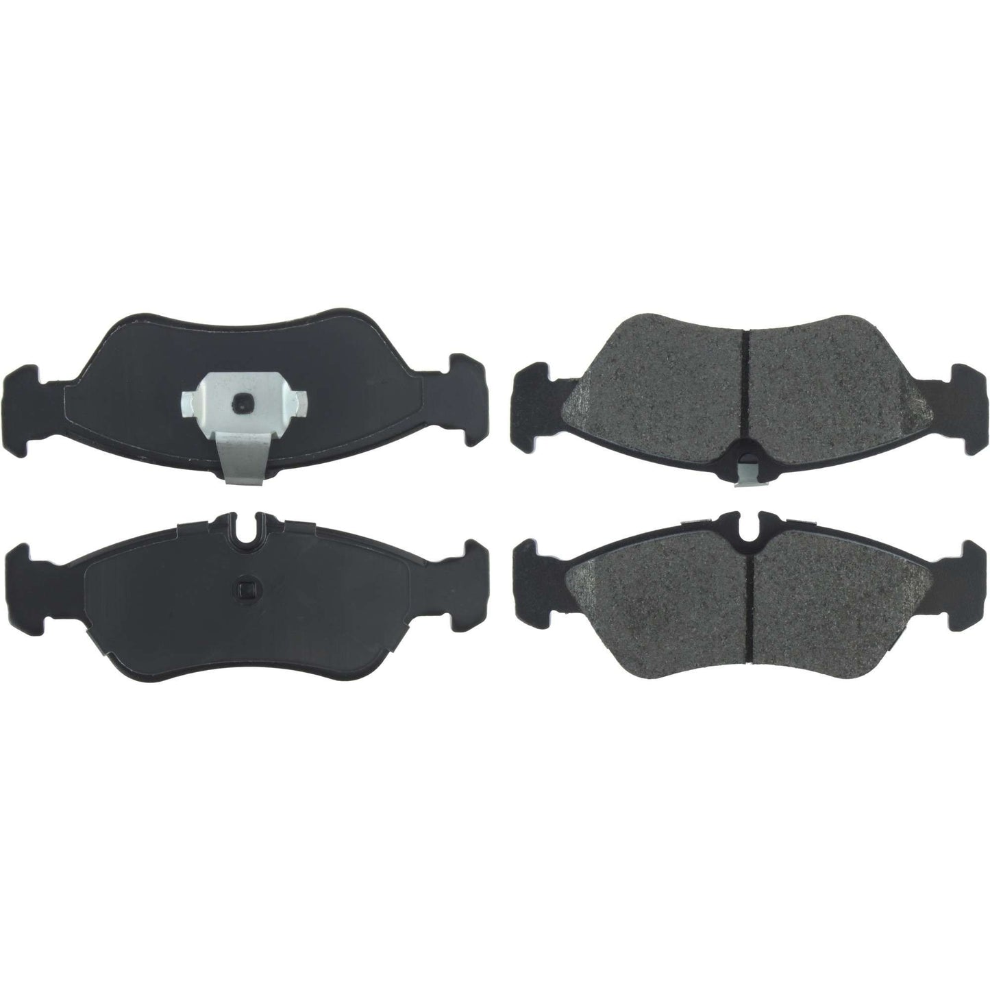 Centric Parts Disc Brake Pad Set with Semi-Metallic Friction for 106.10060