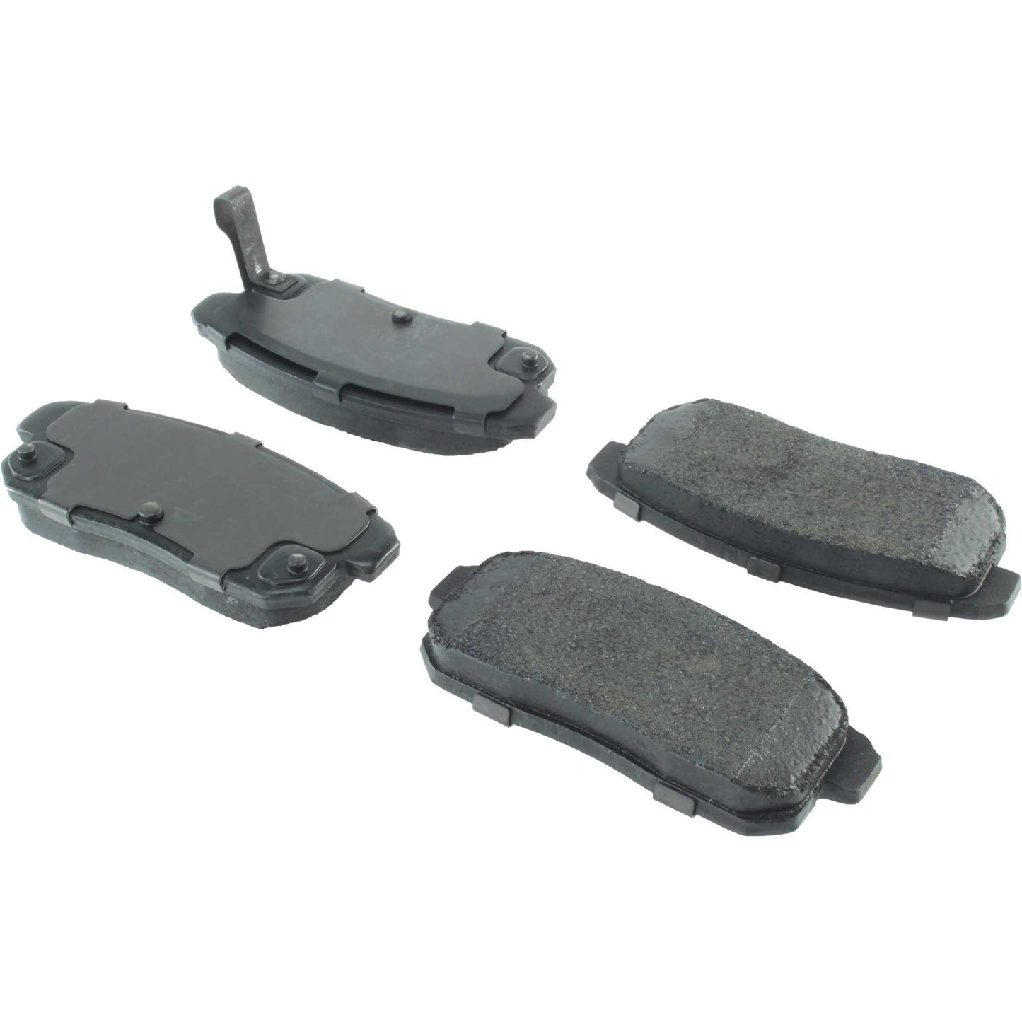 Centric Parts Disc Brake Pad Set Long wearing Semi-Metallic friction formula with noise elimination 106.10080