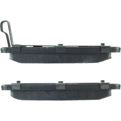 Centric Parts Disc Brake Pad Set Long wearing Semi-Metallic friction formula with noise elimination 106.10080