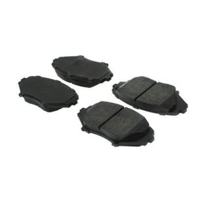 Centric Parts Disc Brake Pad Set Long Wearing Semi-Metallic with 100% Shimmed and Scorched for Noise & Vibration Reduction