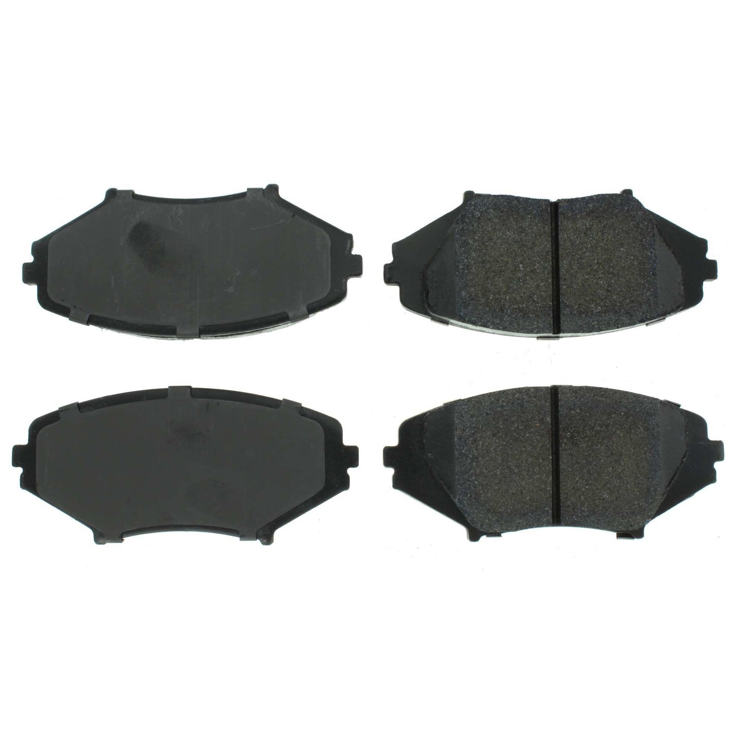 Centric Parts Disc Brake Pad Set Long Wearing Semi-Metallic with 100% Shimmed and Scorched for Noise & Vibration Reduction