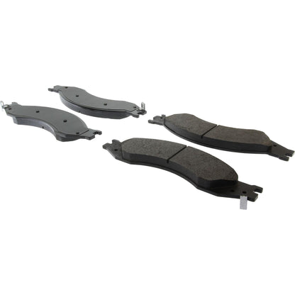 Centric Parts Disc Brake Pad Set Posi Quiet Extended Wear with Shims and Hardware for 2003-2009 Chevrolet C4500 Kodiak, GMC C4500 Topkick 106.10100