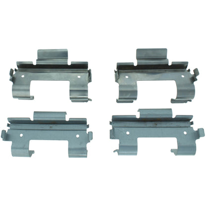 Centric Parts Disc Brake Pad Set Posi Quiet Extended Wear with Shims and Hardware for 2003-2009 Chevrolet C4500 Kodiak, GMC C4500 Topkick 106.10100