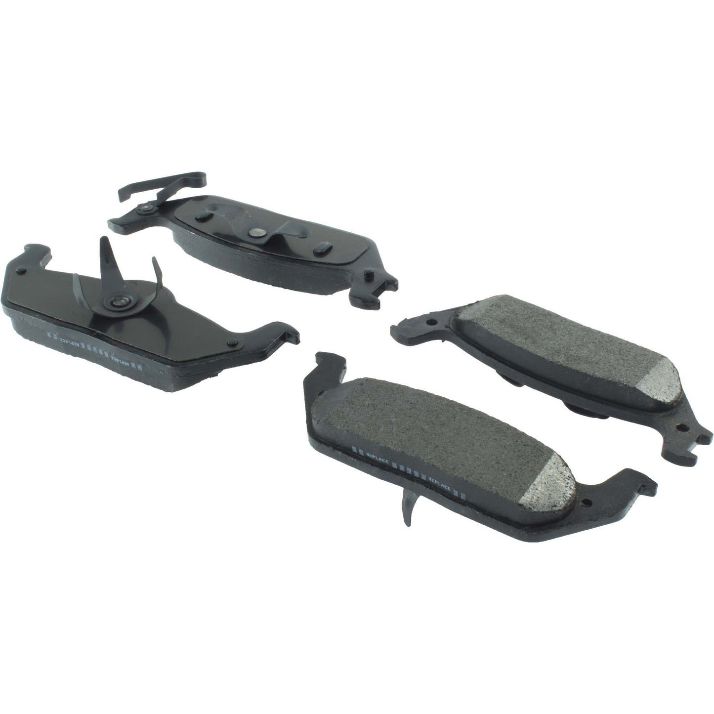 Centric Parts Disc Brake Pad Set Long wearing Semi-Metallic with 100% shimmed for noise elimination 106.10120