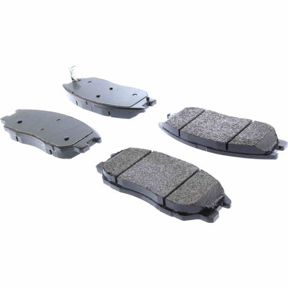 Centric Parts Disc Brake Pad Set Posi Quiet Long-Wearing Semi-Metallic 106.10130