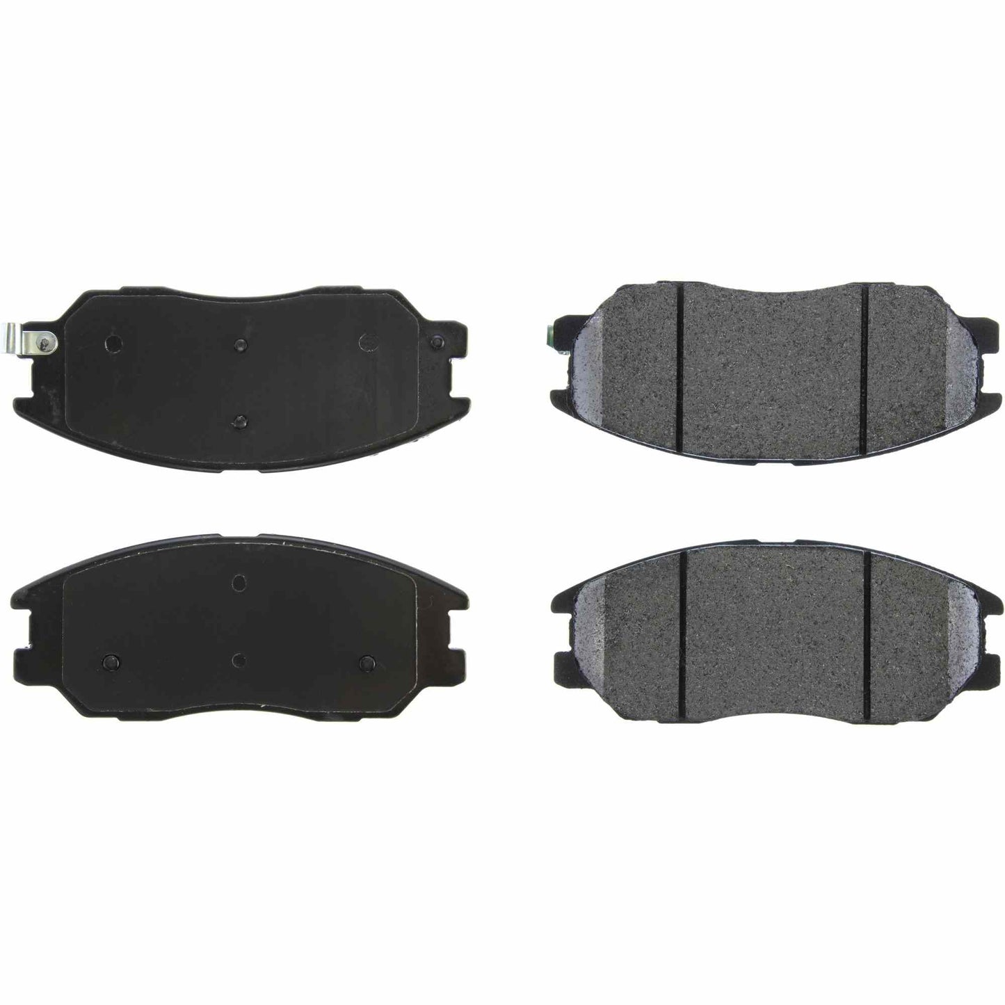 Centric Parts Disc Brake Pad Set Posi Quiet Long-Wearing Semi-Metallic 106.10130