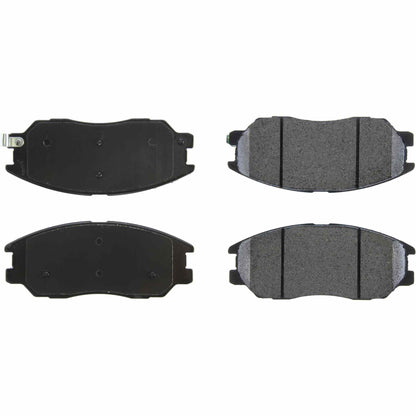 Centric Parts Disc Brake Pad Set Posi Quiet Long-Wearing Semi-Metallic 106.10130