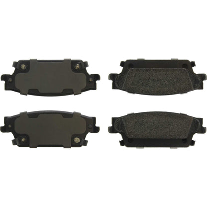 Centric Parts Disc Brake Pad Set Posi Quiet Long Wearing Semi-Metallic 106.10200
