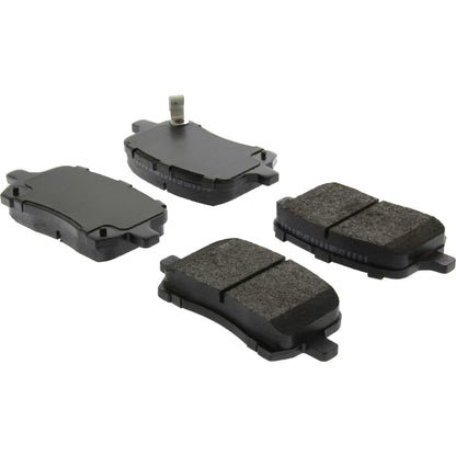 Centric Parts Disc Brake Pad Set Long wearing Semi-Metallic friction formula with 100% shimmed and scorched for easy bed-in 106.10280