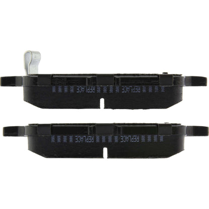 Centric Parts Disc Brake Pad Set Long wearing Semi-Metallic friction formula with 100% shimmed and scorched for easy bed-in 106.10280