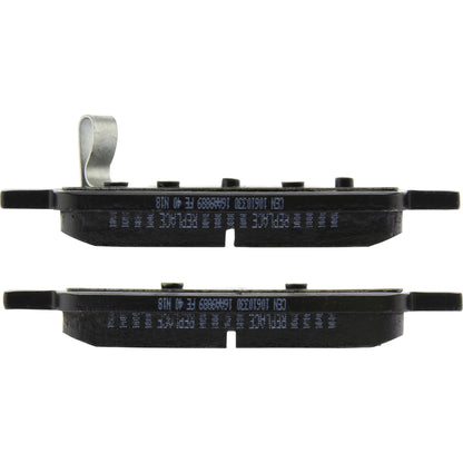 Centric Parts Disc Brake Pad Set Posi Quiet Extended Wear with Shims and Hardware for 2005-2012 Chevrolet Cobalt HHR Malibu Pontiac G4 G5 G6 Pursuit Saturn Aura Ion