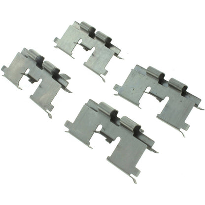 Centric Parts Disc Brake Pad Set Posi Quiet Extended Wear with Shims and Hardware for 2004-2007 Chevrolet Optra, 2004-2006 Suzuki Forenza, 2005-2006 Reno 106.10360