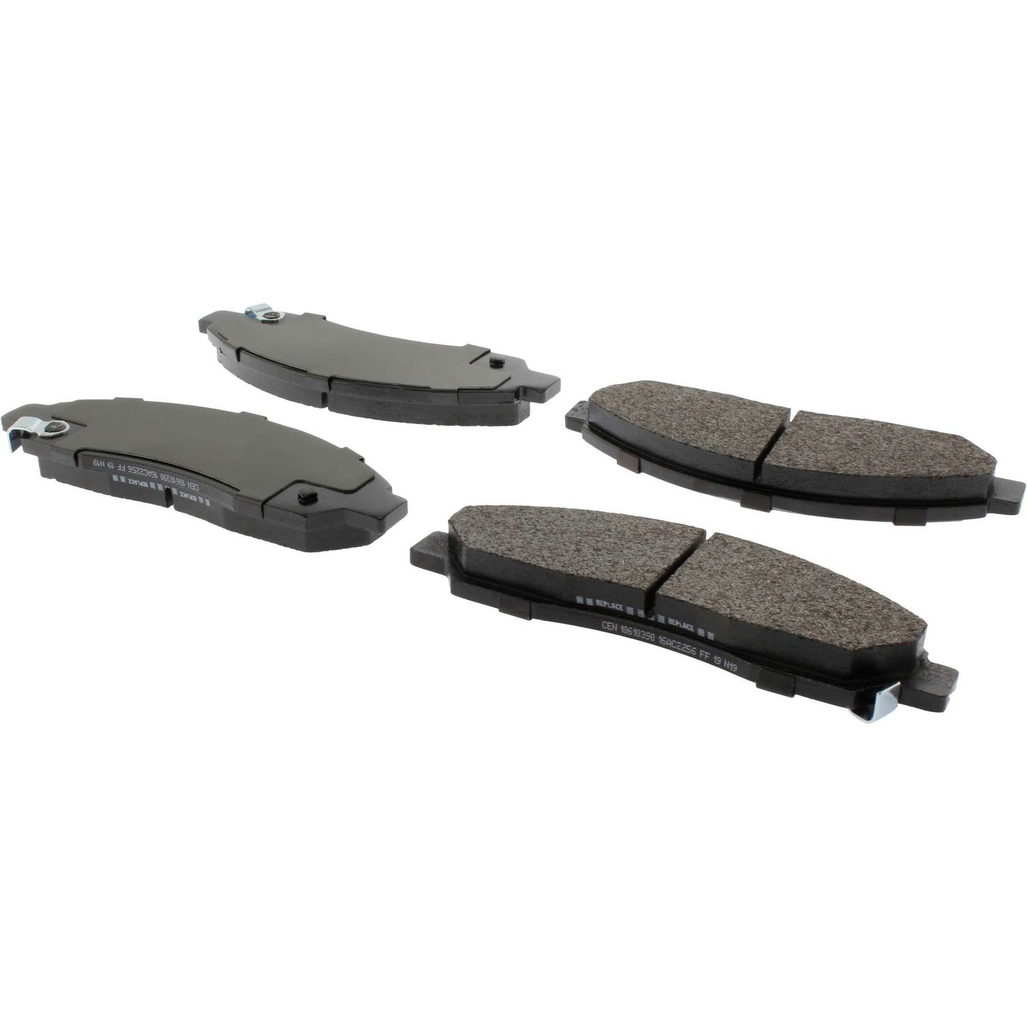 Centric Parts Disc Brake Pad Set Posi Quiet Extended Wear with Shims and Hardware for 2004-2008 Chevrolet Colorado GMC Canyon Isuzu i-280 i-290 i-350 i-370 106.10390