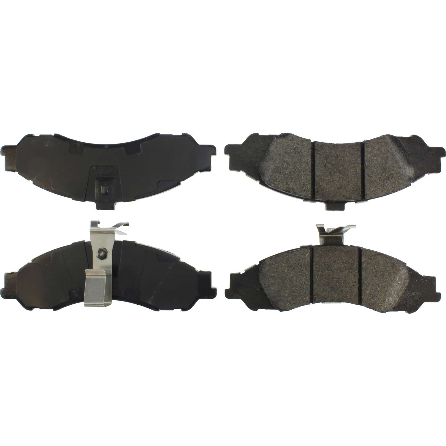 Centric Parts Disc Brake Pad Set Posi Quiet Extended Wear with Shims and Hardware for 2004 Pontiac GTO 106.10430