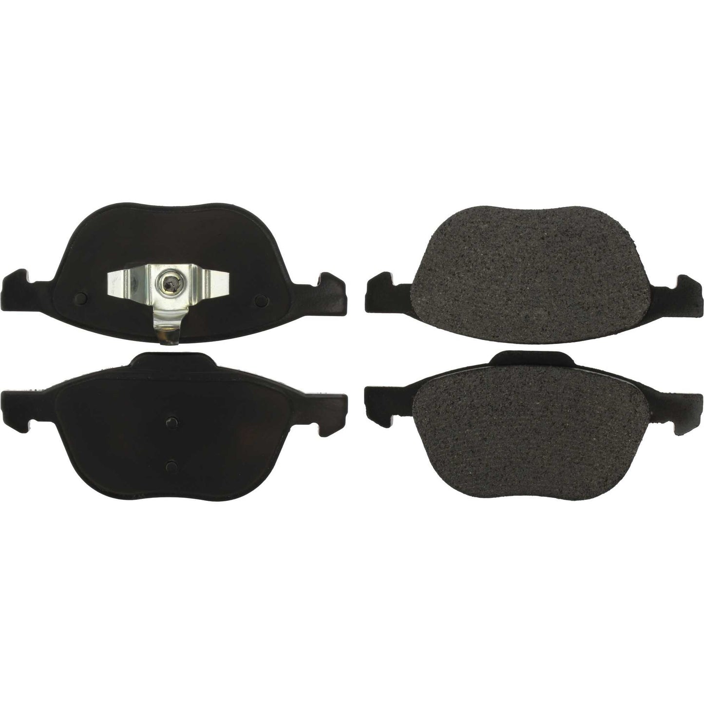 Centric Parts Disc Brake Pad Set Posi Quiet Extended Wear with Shims and Hardware for 2013-2022