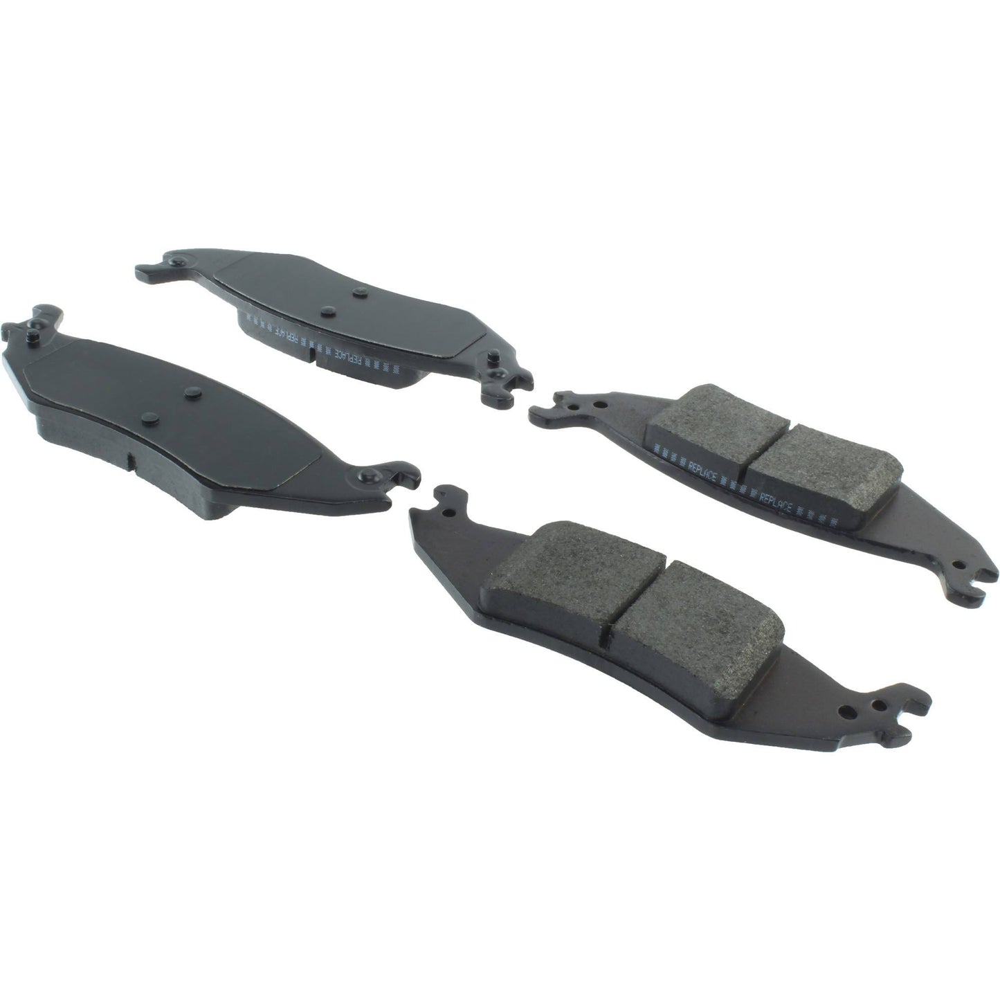 Centric Parts Disc Brake Pad Set Posi Quiet Extended Wear with Shims and Hardware for 2004-2006 Ford E-150, 2005-2004 E-150 Club Wagon, 2006 Econoline 106.10460