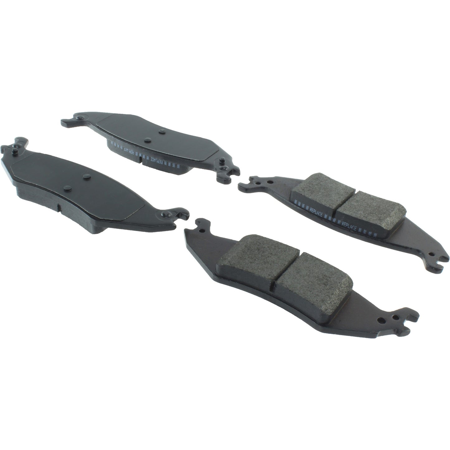 Centric Parts Disc Brake Pad Set Posi Quiet Extended Wear with Shims and Hardware for 2004-2006 Ford E-150, 2005-2004 E-150 Club Wagon, 2006 Econoline 106.10460