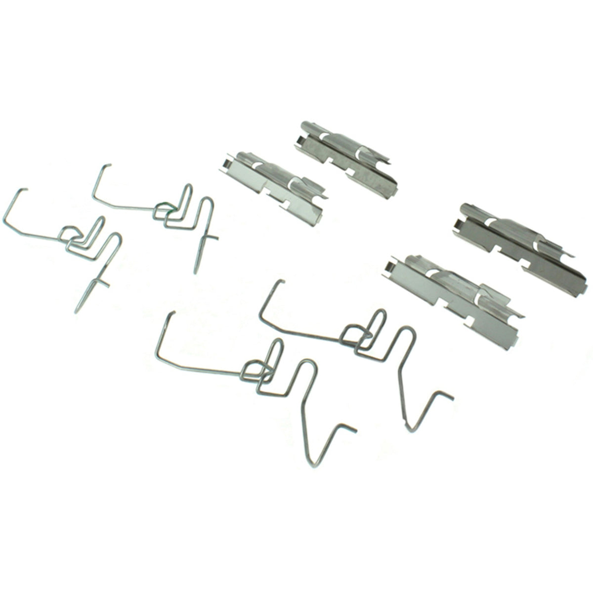 Centric Parts Disc Brake Pad Set Posi Quiet Extended Wear with Shims and Hardware for 2004-2006 Ford E-150, 2005-2004 E-150 Club Wagon, 2006 Econoline 106.10460