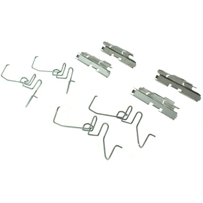 Centric Parts Disc Brake Pad Set Posi Quiet Extended Wear with Shims and Hardware for 2004-2006 Ford E-150, 2005-2004 E-150 Club Wagon, 2006 Econoline 106.10460