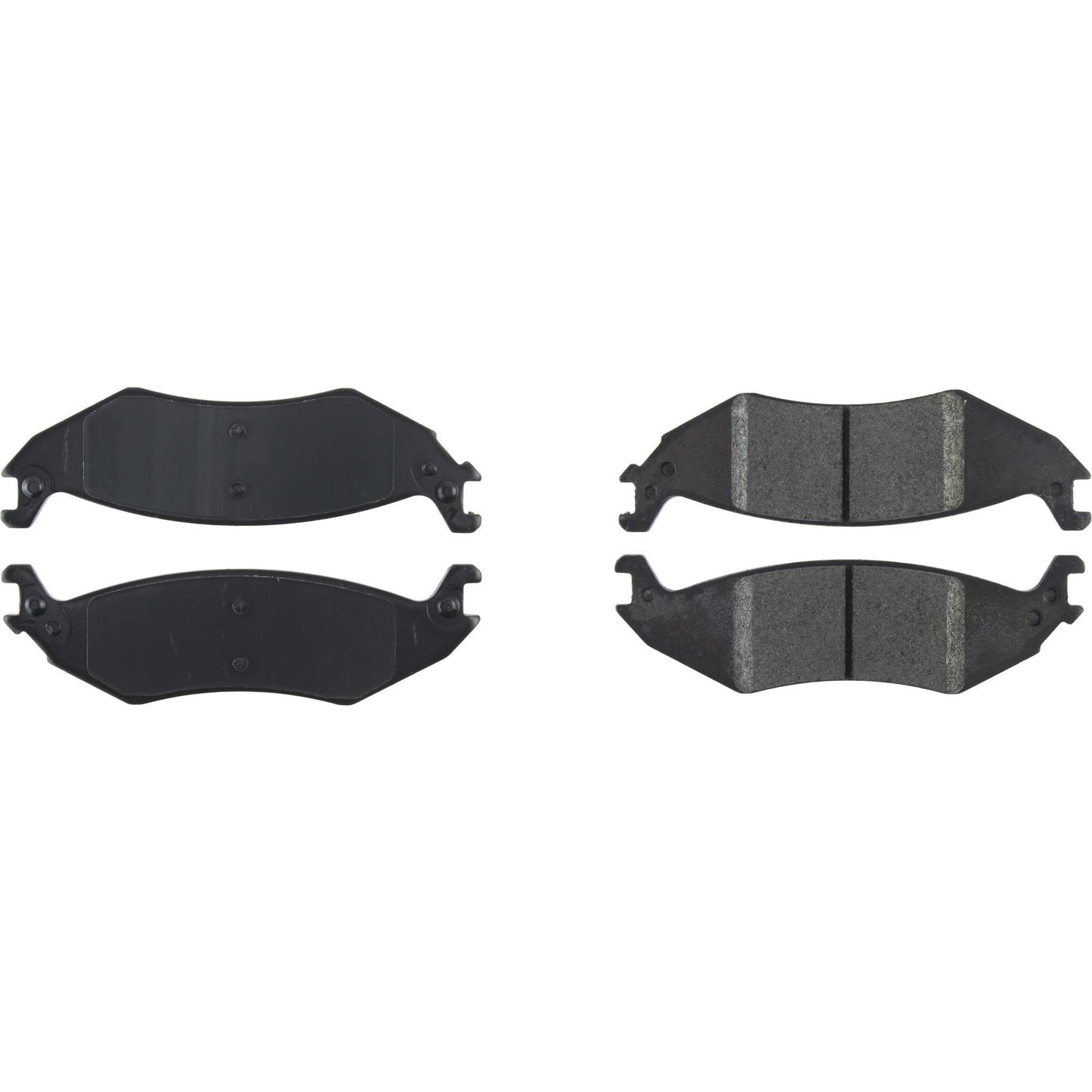 Centric Parts Disc Brake Pad Set Posi Quiet Extended Wear with Shims and Hardware for 2004-2006 Ford E-150, 2005-2004 E-150 Club Wagon, 2006 Econoline 106.10460