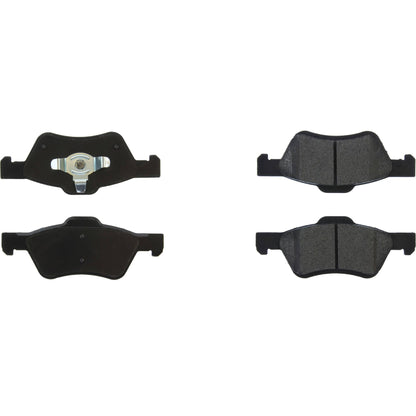 Centric Parts Disc Brake Pad Set Posi Quiet Extended Wear with Shims and Hardware for 2005-2012 Ford Escape 106.10470
