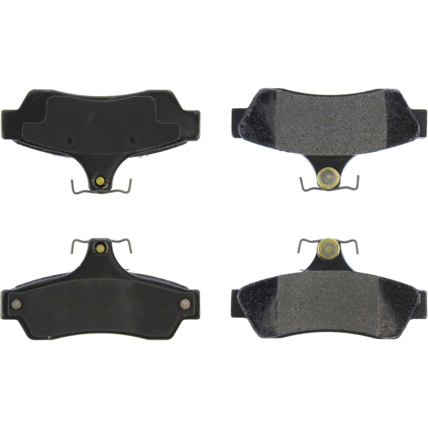 Centric Parts Disc Brake Pad Set Posi Quiet Extended Wear with Shims for 2004 Pontiac GTO 106.10480