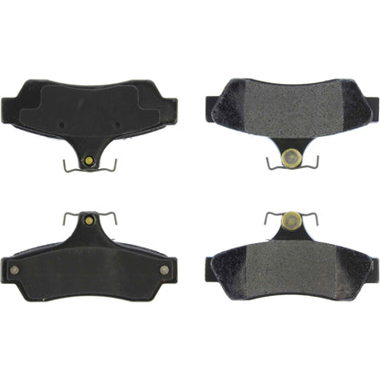Centric Parts Disc Brake Pad Set Posi Quiet Extended Wear with Shims for 2004 Pontiac GTO 106.10480