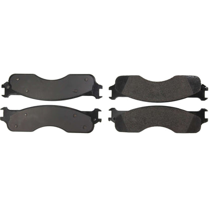Centric Parts Disc Brake Pad Set Posi Quiet Extended Wear with Shims and Hardware for 2004 Dodge Ram 1500 106.10540