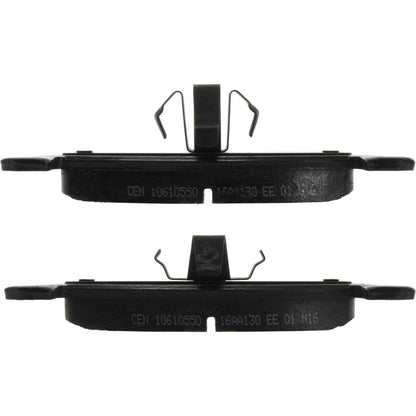 Centric Parts Disc Brake Pad Set Posi Quiet Extended Wear with Shims for 2005-2008 Ford Escape, Mazda Tribute, Mercury Mariner 106.10550