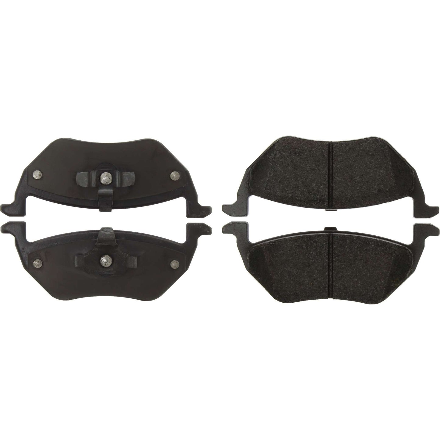 Centric Parts Disc Brake Pad Set Posi Quiet Extended Wear with Shims for 2005-2008 Ford Escape, Mazda Tribute, Mercury Mariner 106.10550