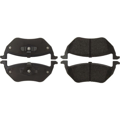 Centric Parts Disc Brake Pad Set Posi Quiet Extended Wear with Shims for 2005-2008 Ford Escape, Mazda Tribute, Mercury Mariner 106.10550