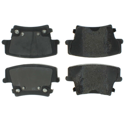 Centric Parts Disc Brake Pad Set Posi Quiet Extended Wear with Shims and Hardware for 2006-2014 Dodge Charger Magnum 106.10571