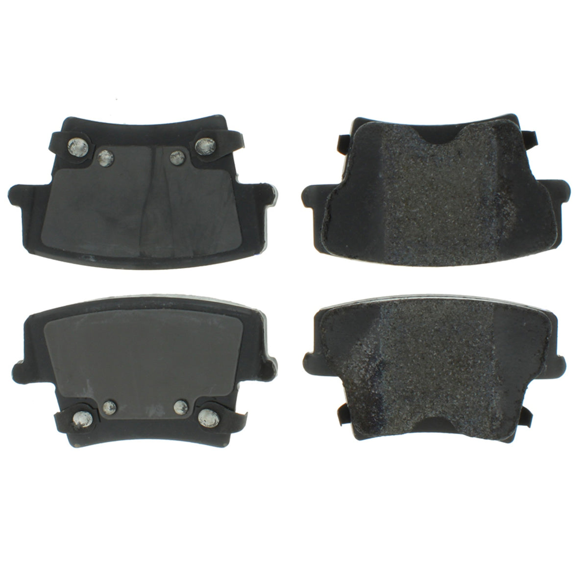 Centric Parts Disc Brake Pad Set Posi Quiet Extended Wear with Shims and Hardware for 2006-2014 Dodge Charger Magnum 106.10571