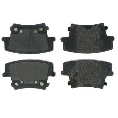 Centric Parts Disc Brake Pad Set Posi Quiet Extended Wear with Shims and Hardware for 2006-2014 Dodge Charger Magnum 106.10571