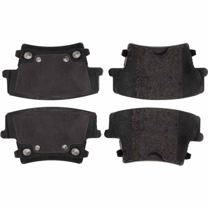 Centric Parts Disc Brake Pad Set Posi Quiet with Shims and Hardware for 2005-2021 Chrysler 300, 2009-2021 Dodge Challenger, 2006-2020 Charger, 2005-2008 Magnum 106.10572