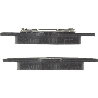Centric Parts Disc Brake Pad Set Posi Quiet Extended Wear with Shims and Hardware for 2002-2008 Mini Cooper 106.10600