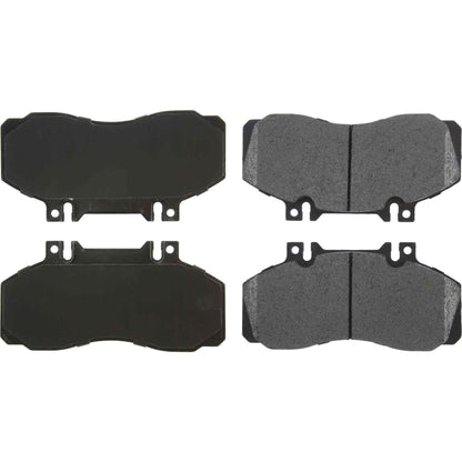 Centric Parts Disc Brake Pad Set Posi Quiet Extended Wear with Shims for 2005-2010 Hino 145/165/185