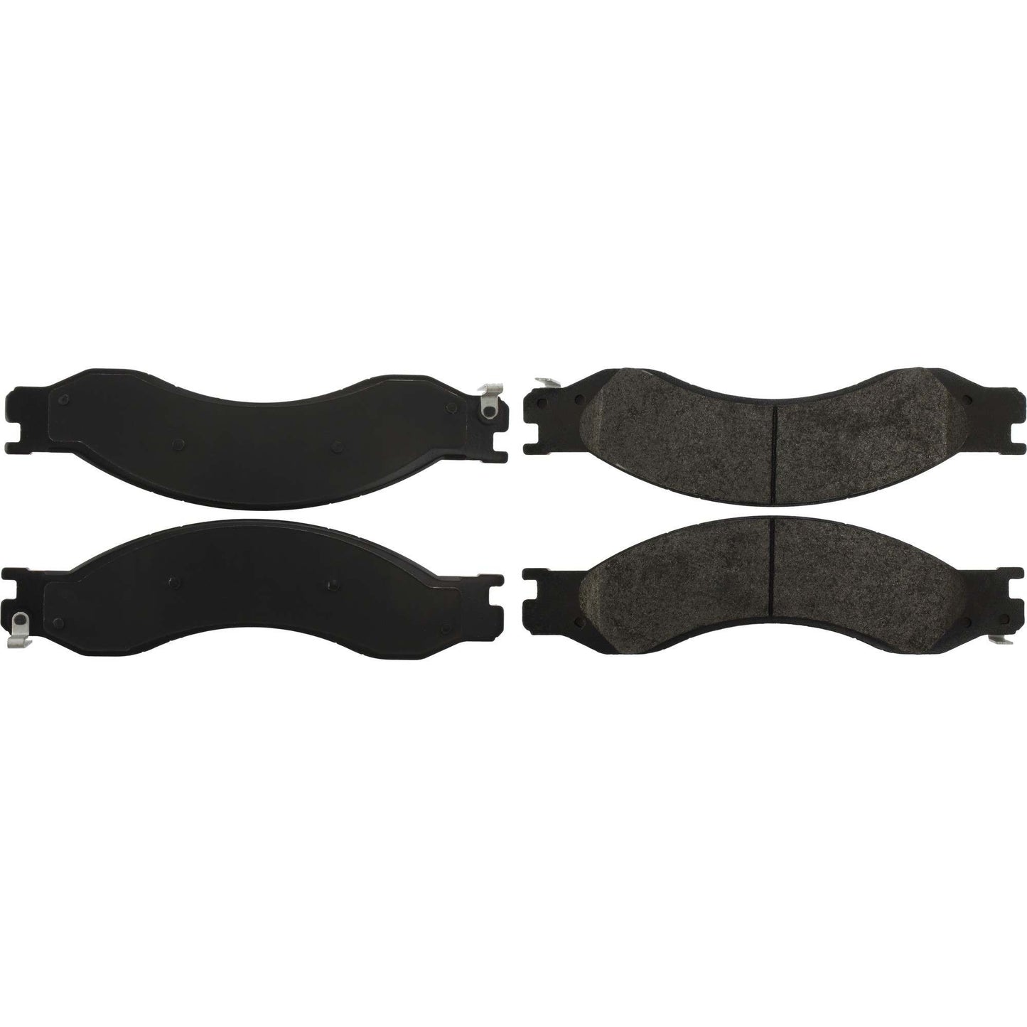 Centric Parts Disc Brake Pad Set Posi Quiet Extended Wear with Shims and Hardware for 2004-2009 Chevrolet C4500 Kodiak GMC C5500 Topkick 106.10640